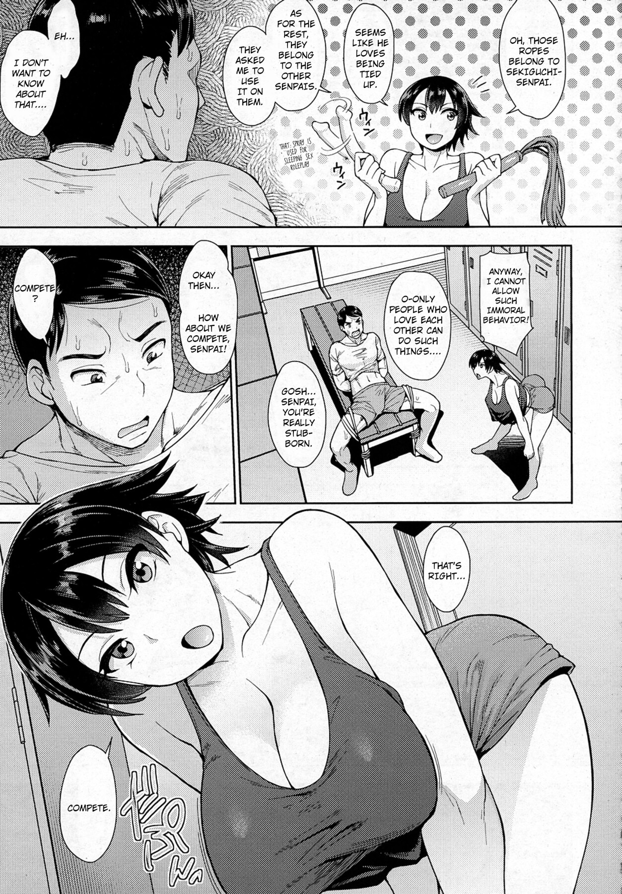 Hentai Manga Comic-Mr. Ushikura From the Track and Field Club-Read-5